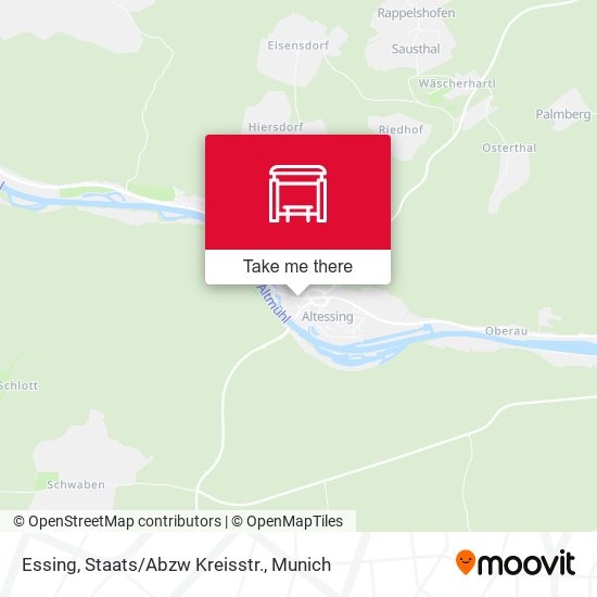 Essing, Staats/Abzw Kreisstr. map