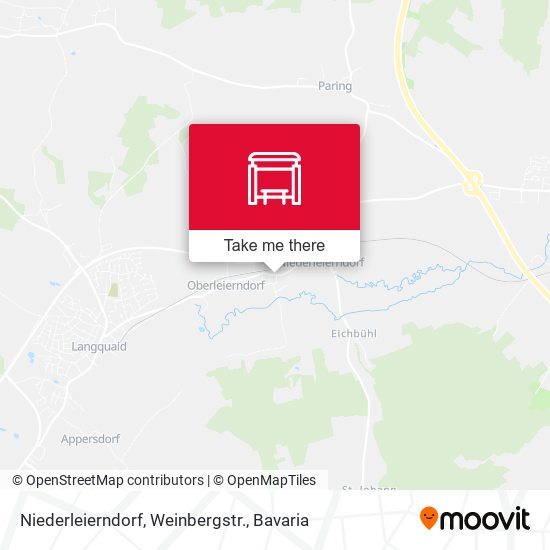 Niederleierndorf, Weinbergstr. map