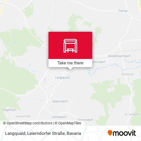 Langquaid, Leierndorfer Straße map