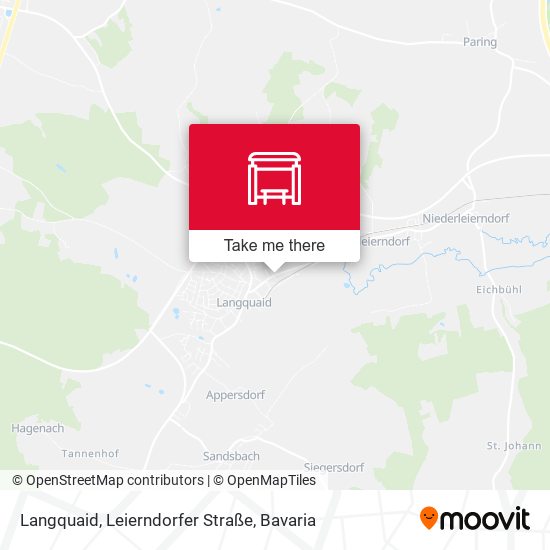 Langquaid, Leierndorfer Straße map
