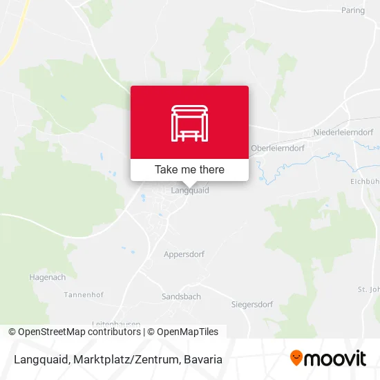 Карта Langquaid, Marktplatz/Zentrum