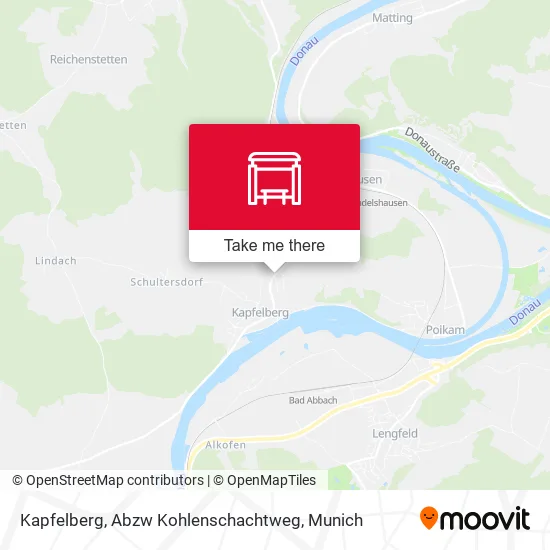 Карта Kapfelberg, Abzw Kohlenschachtweg