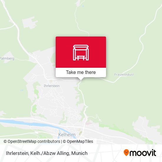 Ihrlerstein, Kelh./Abzw Alling map