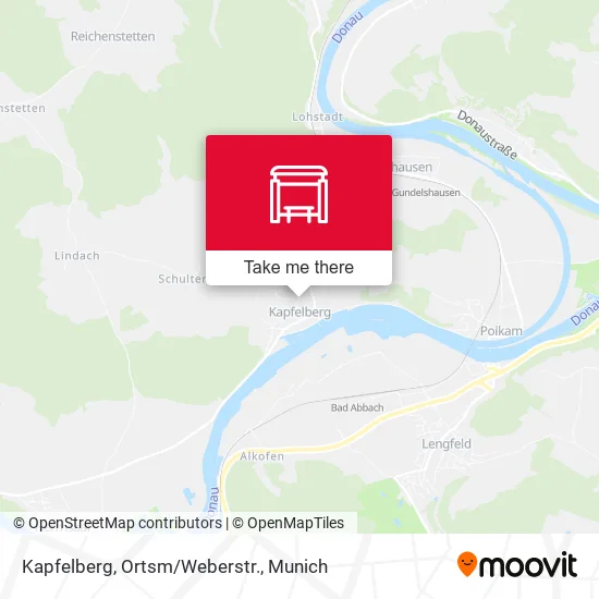Карта Kapfelberg, Ortsm/Weberstr.