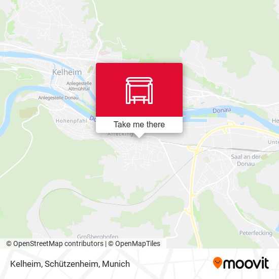 Kelheim, Schützenheim map