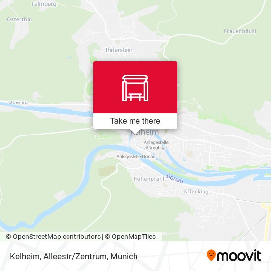 Kelheim, Alleestr/Zentrum map