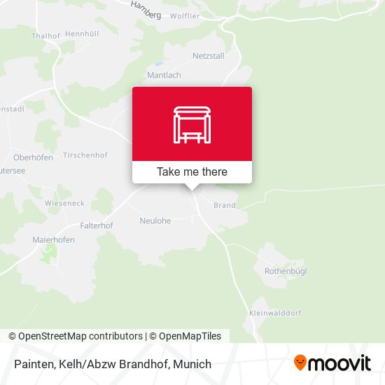 Painten, Kelh/Abzw Brandhof map