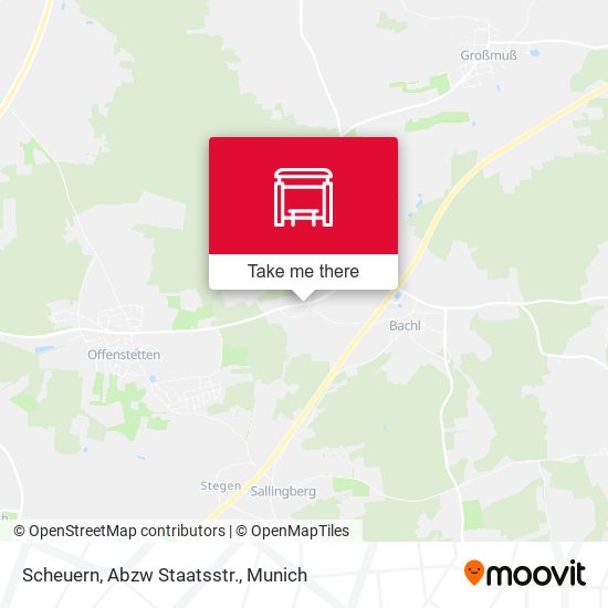 Scheuern, Abzw Staatsstr. map