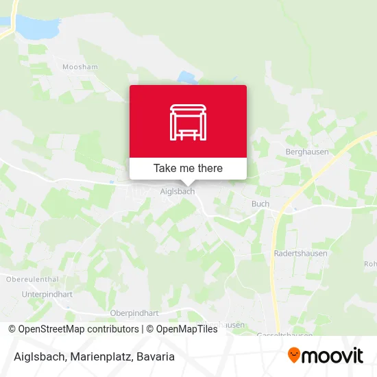Aiglsbach, Marienplatz map