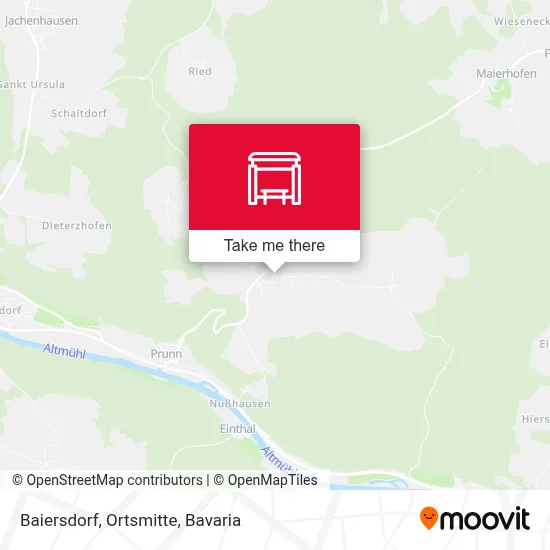 Baiersdorf, Ortsmitte map