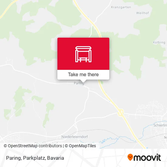 Карта Paring, Parkplatz
