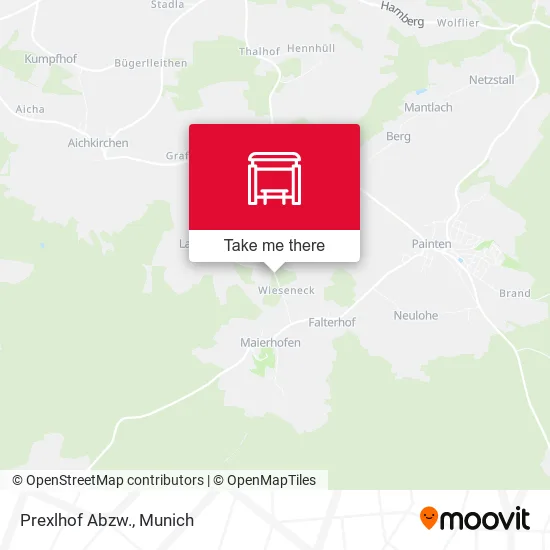 Карта Prexlhof Abzw.
