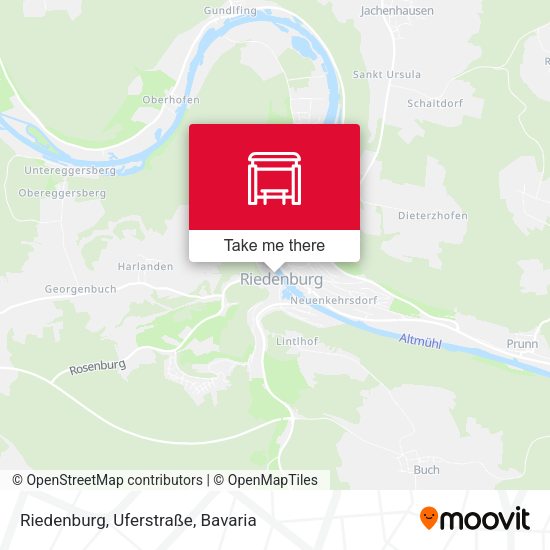 Riedenburg, Uferstraße map