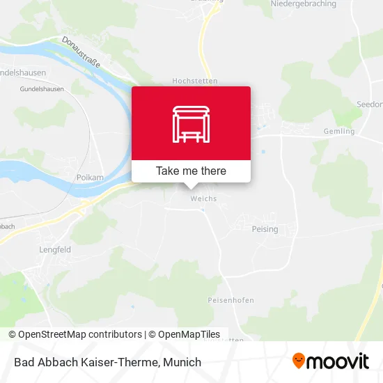 Карта Bad Abbach Kaiser-Therme
