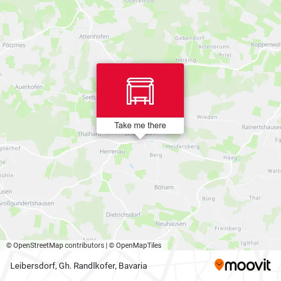 Карта Leibersdorf, Gh. Randlkofer