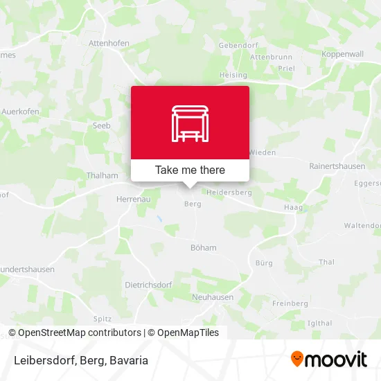 Карта Leibersdorf, Berg