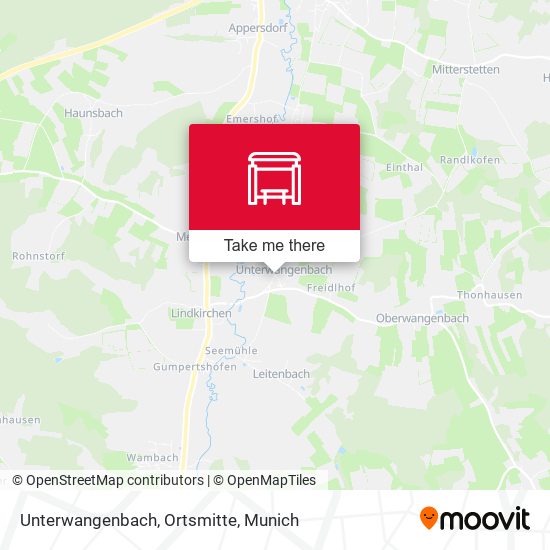 Unterwangenbach, Ortsmitte map