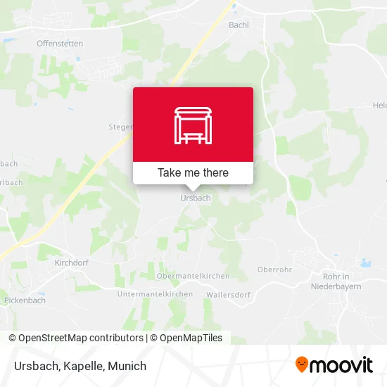 Карта Ursbach, Kapelle