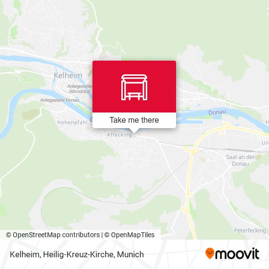 Kelheim, Heilig-Kreuz-Kirche map