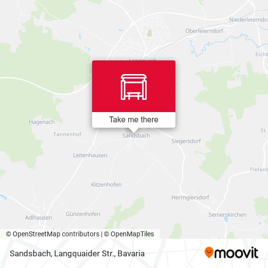 Sandsbach, Langquaider Str. map