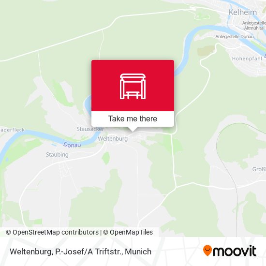 Weltenburg, P.-Josef / A Triftstr. map