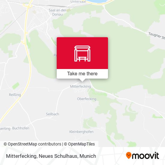 Mitterfecking, Neues Schulhaus map