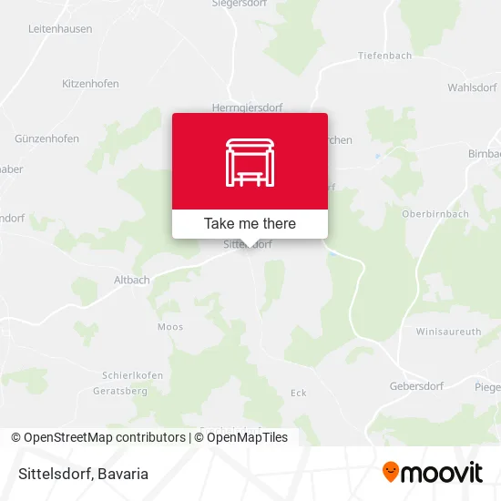 Карта Sittelsdorf