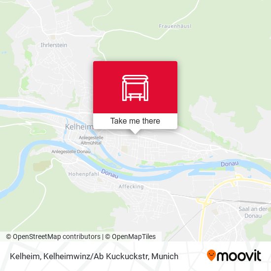 Kelheim, Kelheimwinz / Ab Kuckuckstr map