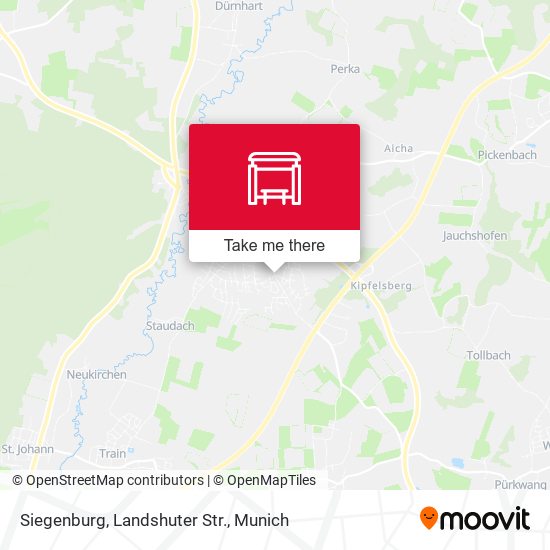 Siegenburg, Landshuter Str. map