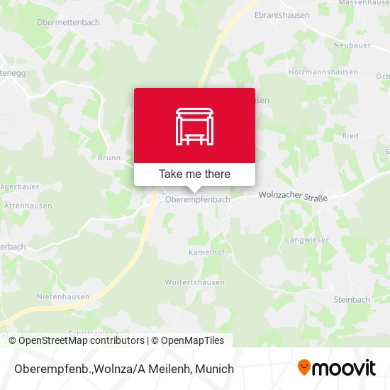 Oberempfenb.,Wolnza/A Meilenh map