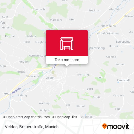 Velden, Brauerstraße map