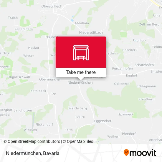 Карта Niedermünchen