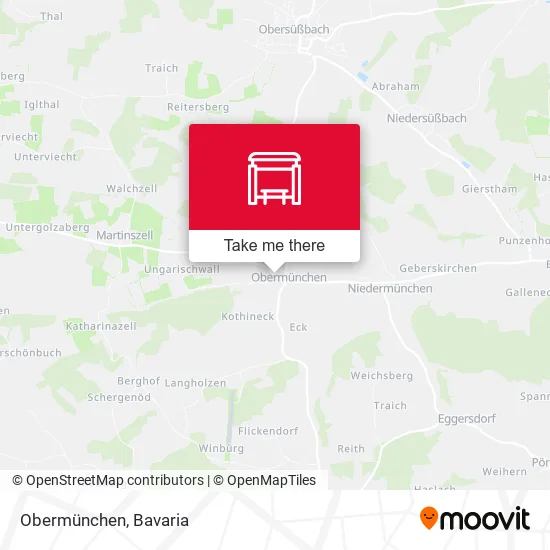 Карта Obermünchen