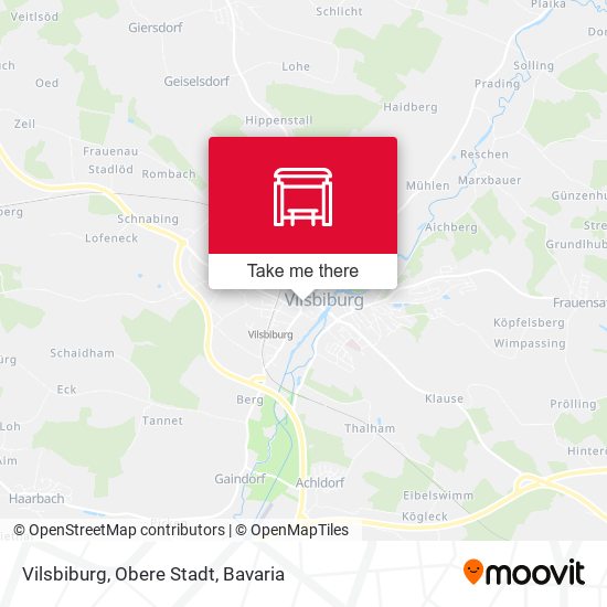 Vilsbiburg, Obere Stadt map