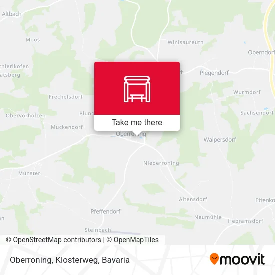 Карта Oberroning, Klosterweg