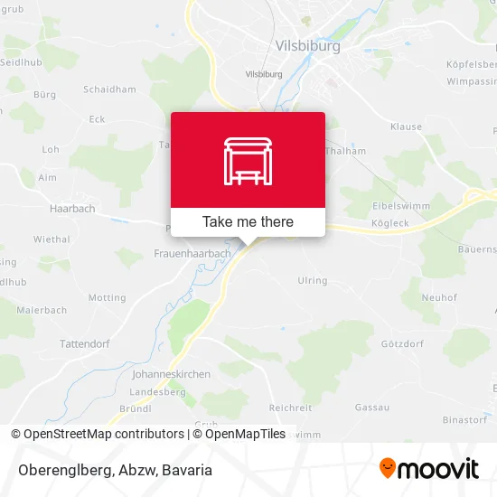 Карта Oberenglberg, Abzw