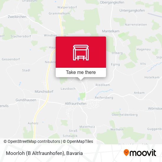 Moorloh (B Altfraunhofen) map