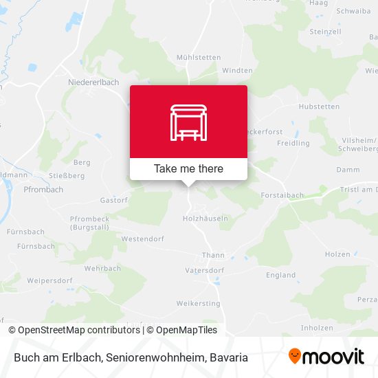 Buch am Erlbach, Seniorenwohnheim map