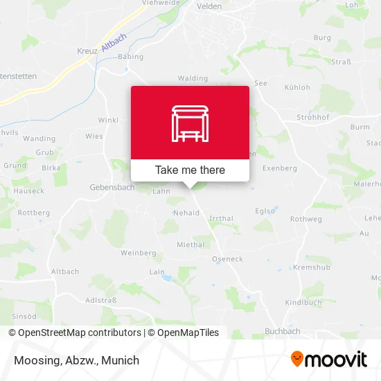 Карта Moosing, Abzw.