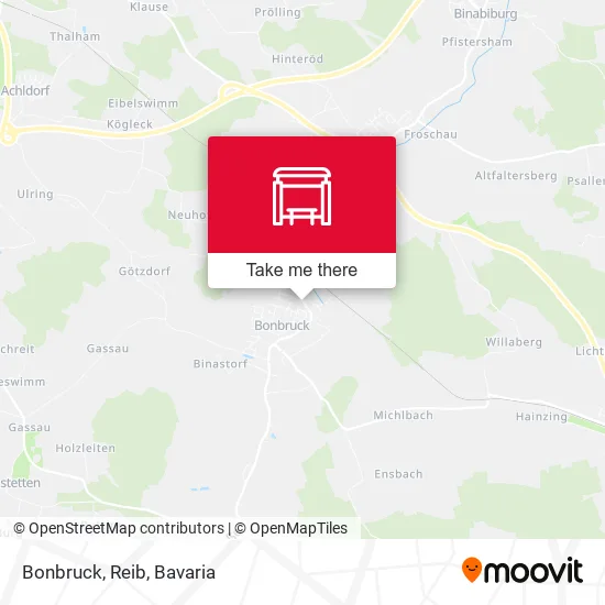 Карта Bonbruck, Reib