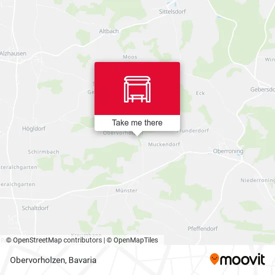 Карта Obervorholzen