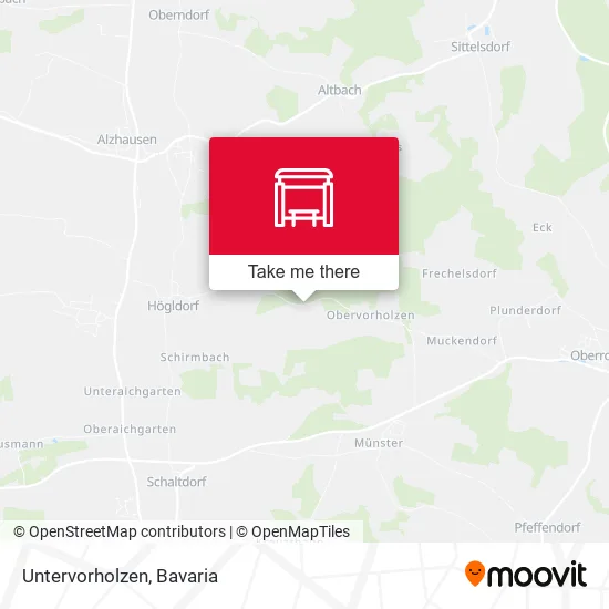 Карта Untervorholzen
