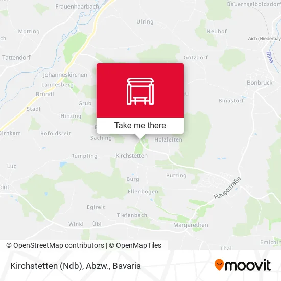 Карта Kirchstetten (Ndb), Abzw.