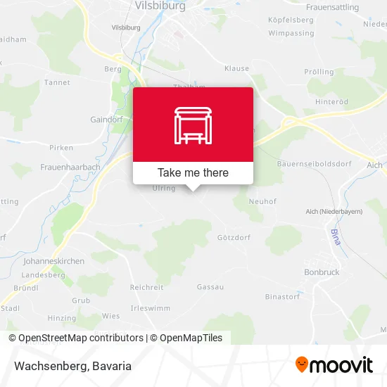 Карта Wachsenberg