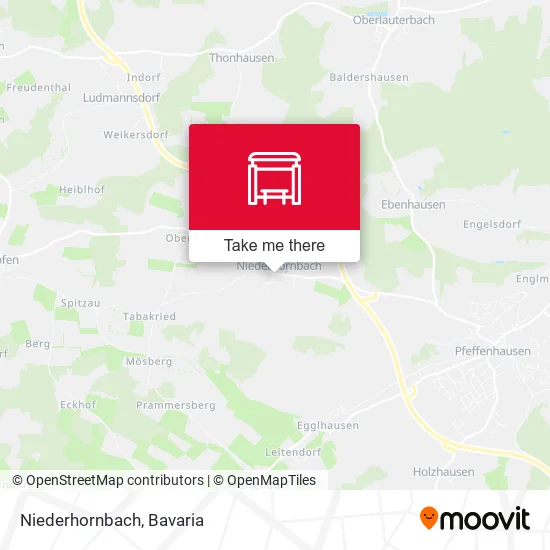 Карта Niederhornbach
