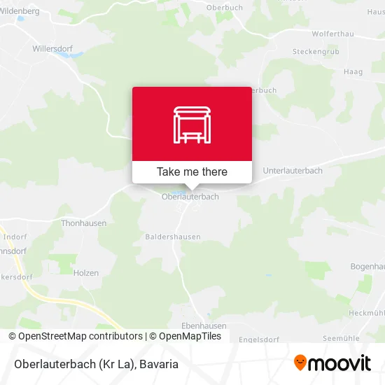 Карта Oberlauterbach (Kr La)