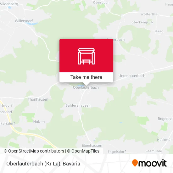 Карта Oberlauterbach (Kr La)