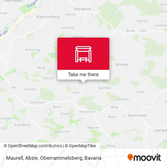 Карта Maurell, Abzw. Oberrammelsberg