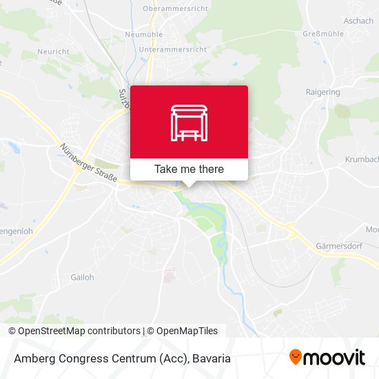 Карта Amberg Congress Centrum (Acc)