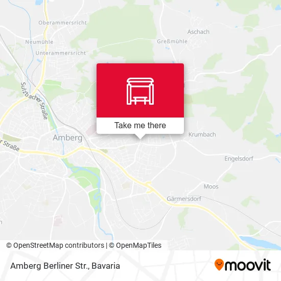 Карта Amberg Berliner Str.